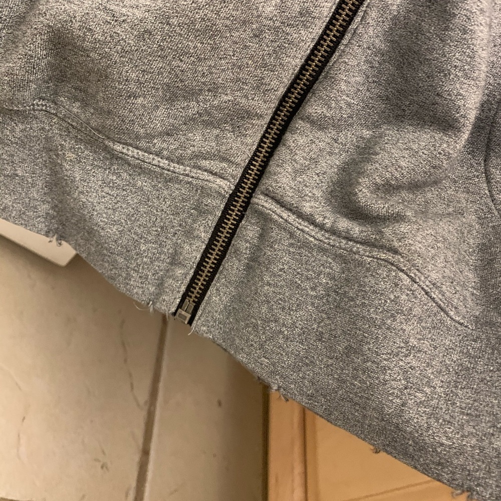 Grey Roxy Zip Up Jacket - Picture 4 of 5